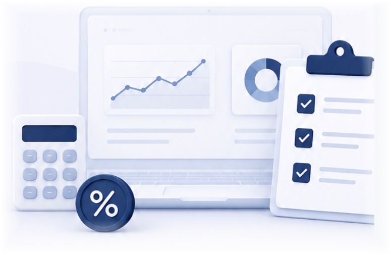 Computo — bookkeeping, VAT and compliance illustration